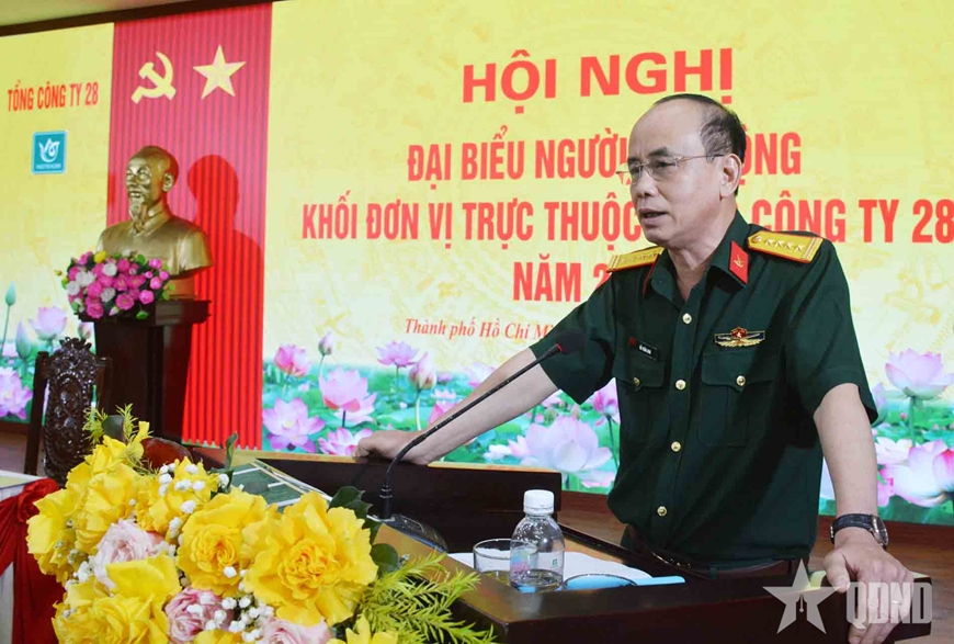 Tổng công ty 28 phấn đấu lợi nhuận sản xuất năm 2025 đạt 140 tỷ đồng