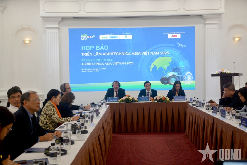 Họp báo giới thiệu về Triển lãm AGRITECHNICA ASIA Việt Nam 2025