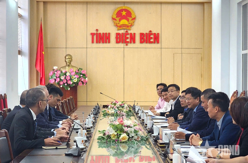 Điện Biên: Tăng cường hợp tác phát triển các dự án điện gió