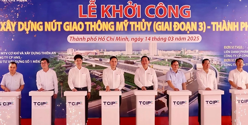 TP Hồ Chí Minh: Khởi công giai đoạn 3 dự án nút giao Mỹ Thủy