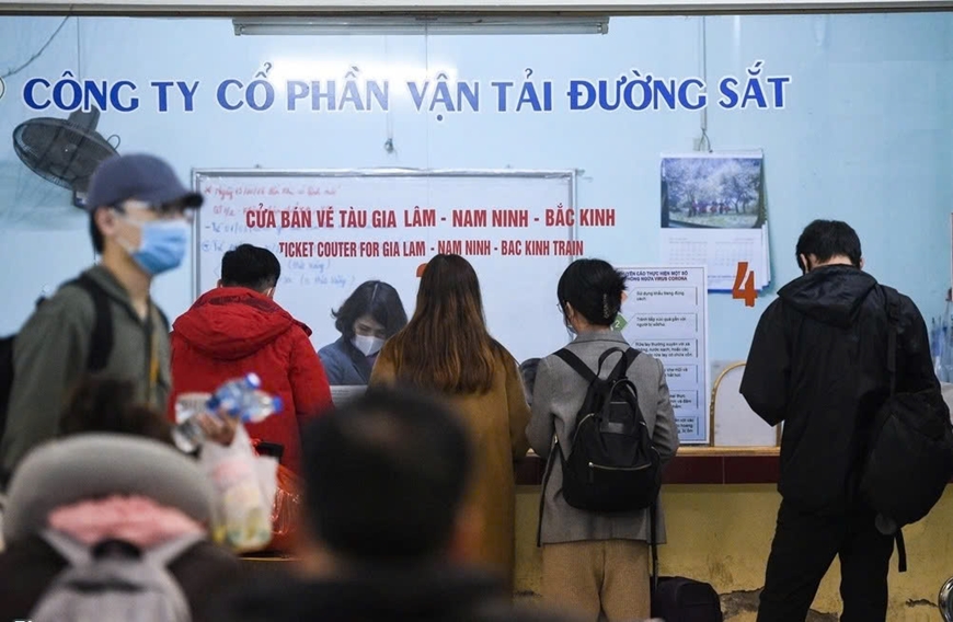 Đoàn tàu khách liên vận quốc tế Việt – Trung hoạt động trở lại