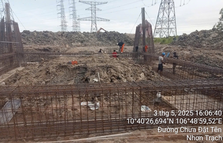 Thi công xuyên lễ đưa dự án đường dây 220kV NMĐ Nhơn Trạch 3 – rẽ Mỹ Xuân – Cát Lái về đích