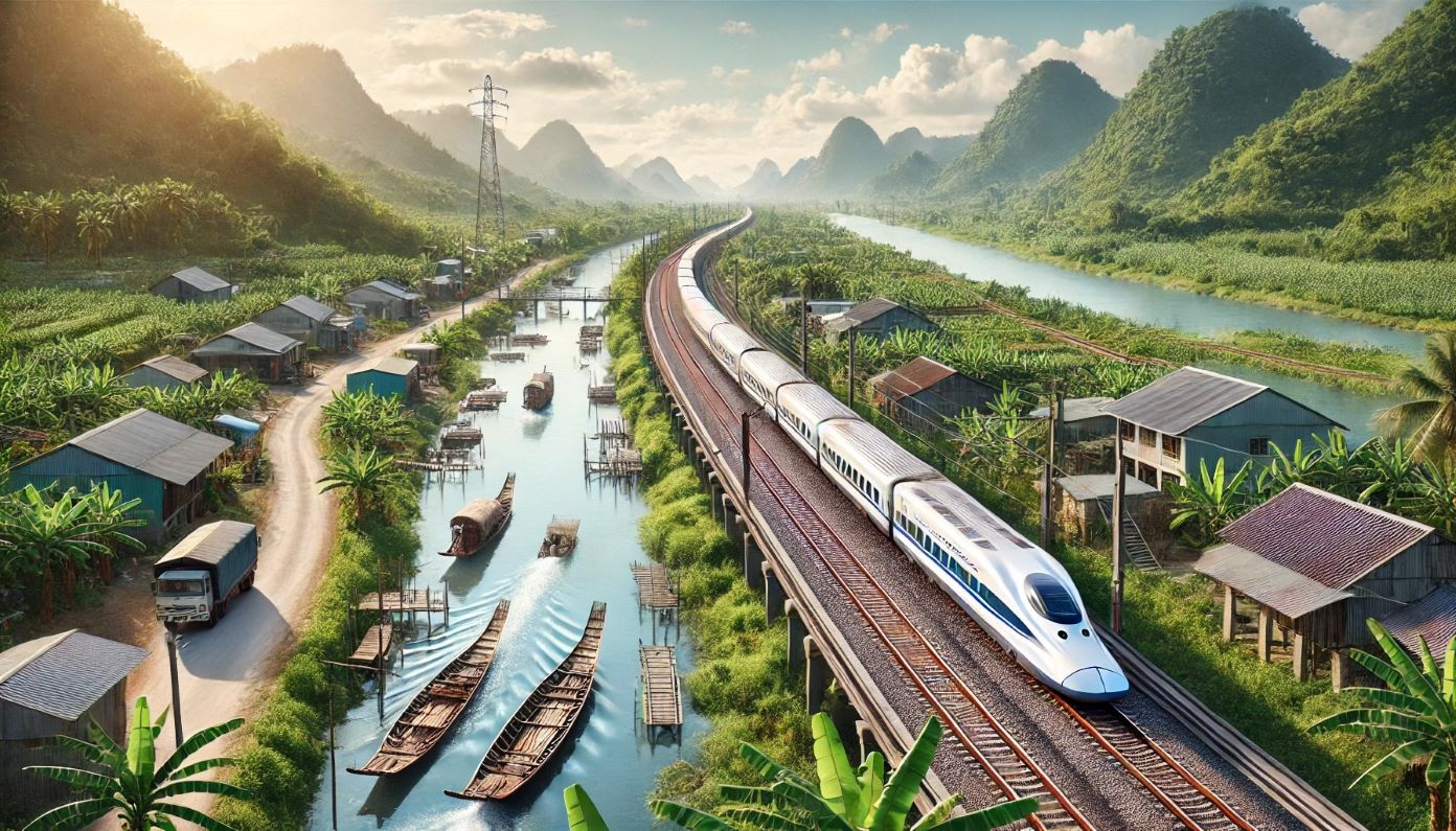 Thành lập ban chỉ đạo giải phóng mặt bằng đường sắt cao tốc Bắc-Nam trước 1-7