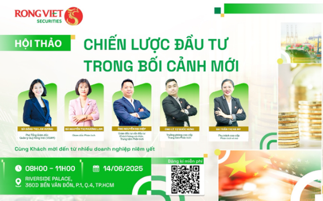 Chứng khoán Rồng Việt tổ chức hội thảo “Chiến lược đầu tư trong bối cảnh mới”