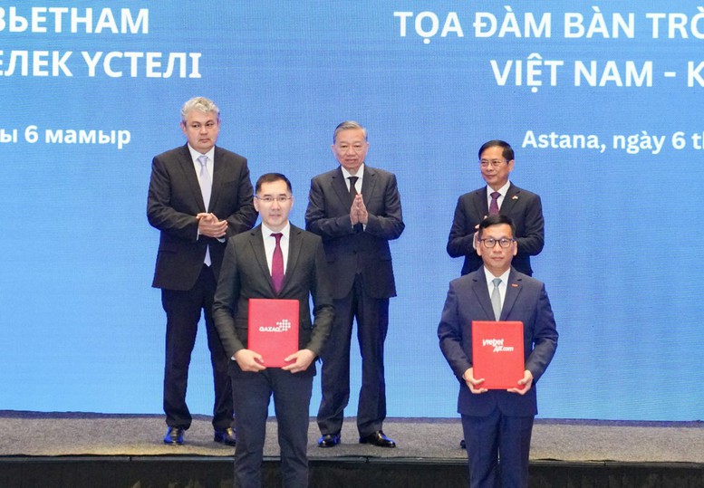 Vietjet ra mắt hãng hàng không Vietjet Qazaqstan