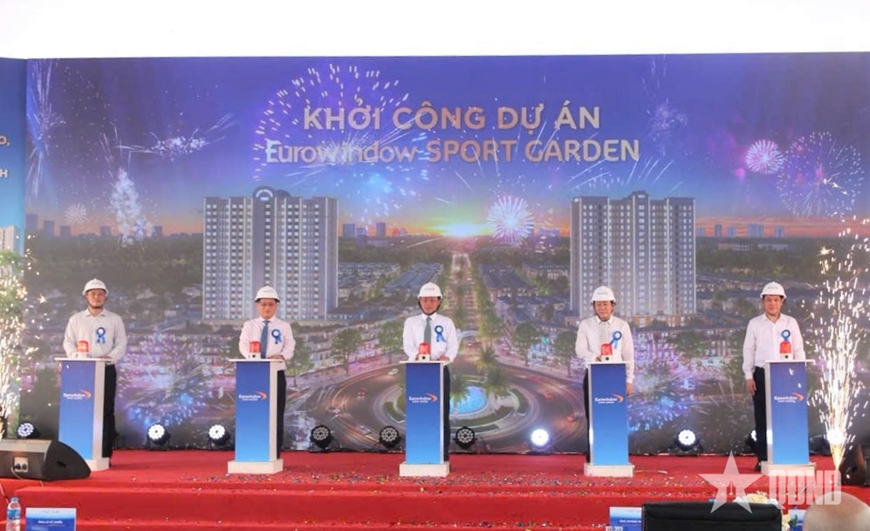 Nghệ An: Khởi công dự án khu đô thị xanh, thể thao, hiện đại lớn nhất thành phố Vinh