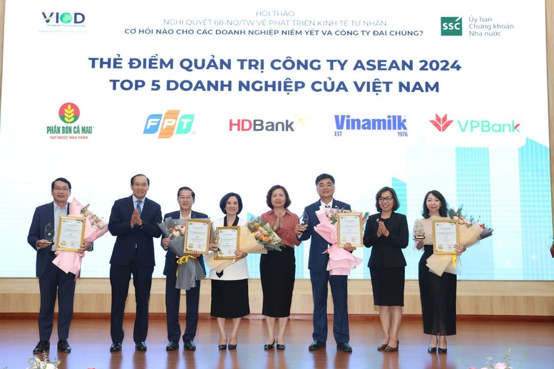 PVCFC: TOP 5 Doanh nghiệp dẫn đầu thẻ điểm ASEAN ACGS