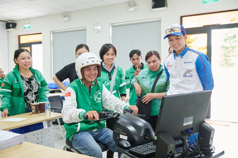 AIP Foundation hợp tác với Grab Việt Nam tăng cường kỹ năng lái xe an toàn cho tài xế công nghệ