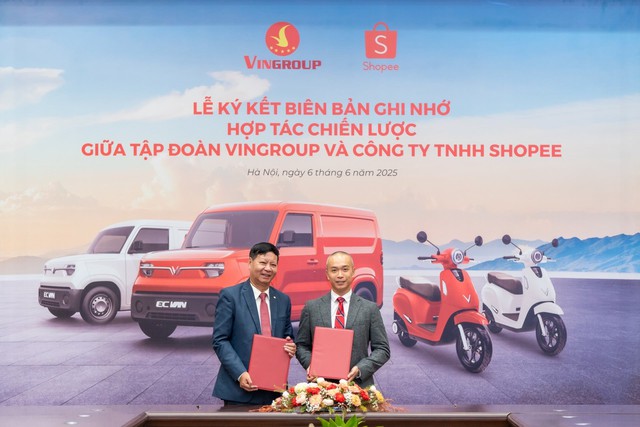Vingroup “bắt tay” Shopee phát triển hạ tầng thương mại điện tử
