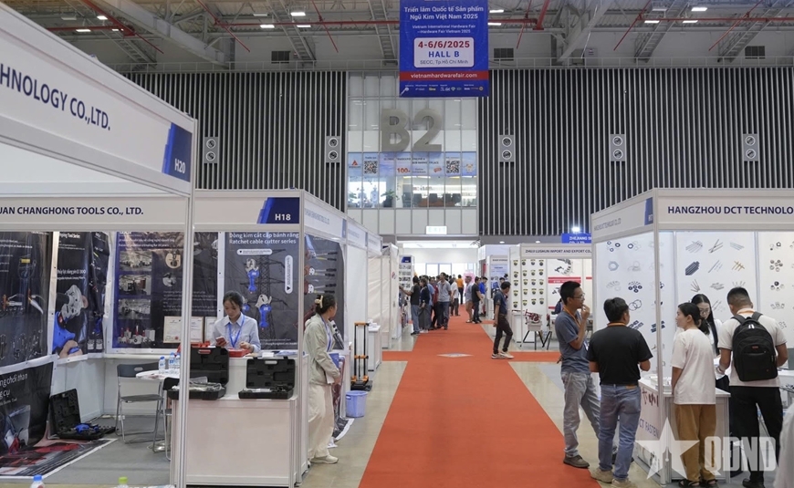 Khai mạc Triển lãm quốc tế sản phẩm ngũ kim Việt Nam 2025