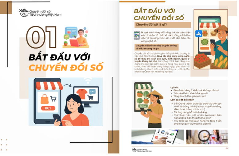 Bộ Công Thương hướng dẫn tiểu thương chuyển đổi số