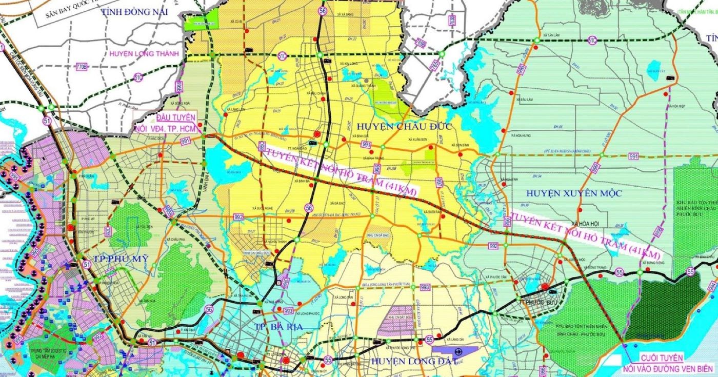 Công bố phương án đầu tư cao tốc Hồ Tràm – Long Thành