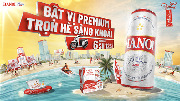 Bùng nổ mùa hè 2025 cùng Hanoi Premium với Chương trình “Bật Vị Premium – Trọn Hè Sảng Khoái”