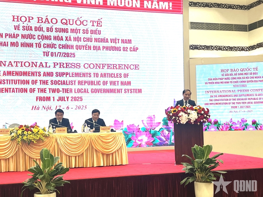 Vận hành tổ chức bộ máy mới của Việt Nam theo mô hình tổ chức chính quyền địa phương 2 cấp từ ngày 1-7-2025