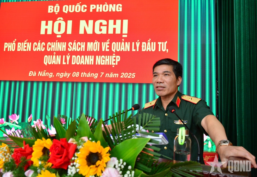 Bộ Quốc phòng phổ biến các chính sách mới về quản lý đầu tư, quản lý doanh nghiệp