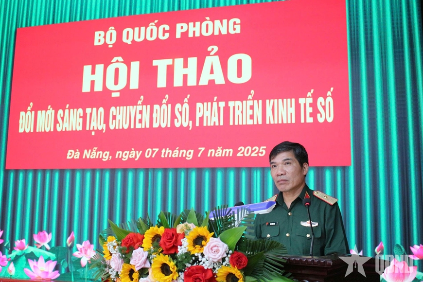 Bộ Quốc phòng tổ chức Hội thảo “Đổi mới sáng tạo, chuyển đổi số, phát triển kinh tế số”