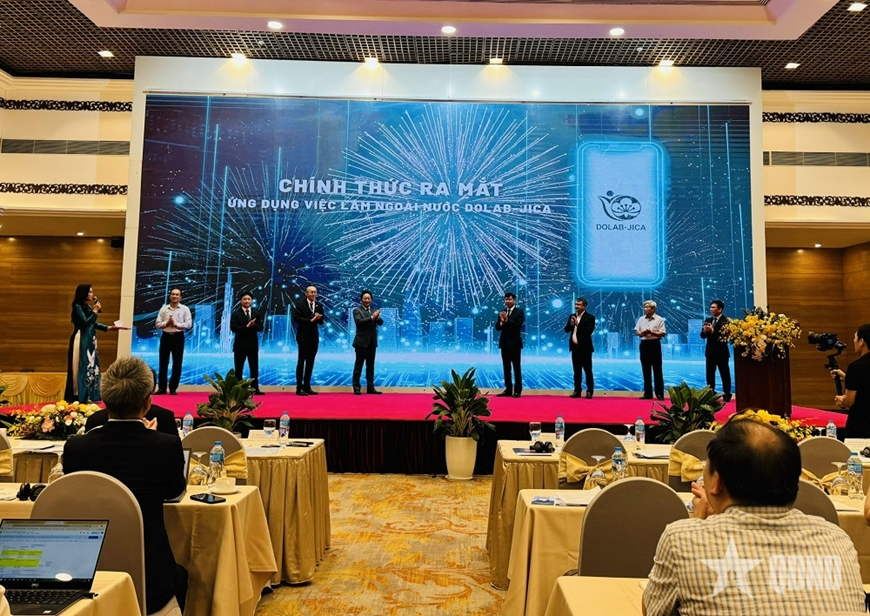 Khai trương ứng dụng việc làm ngoài nước DOLAB-JICA