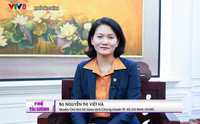 Quyền Chủ tịch HOSE Nguyễn Thị Việt Hà chỉ ra 5 chiến lược trọng tâm đưa thị trường chứng khoán Việt Nam vươn tầm