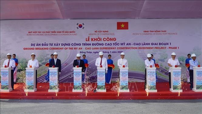 Khởi công xây cao tốc Mỹ An – Cao Lãnh