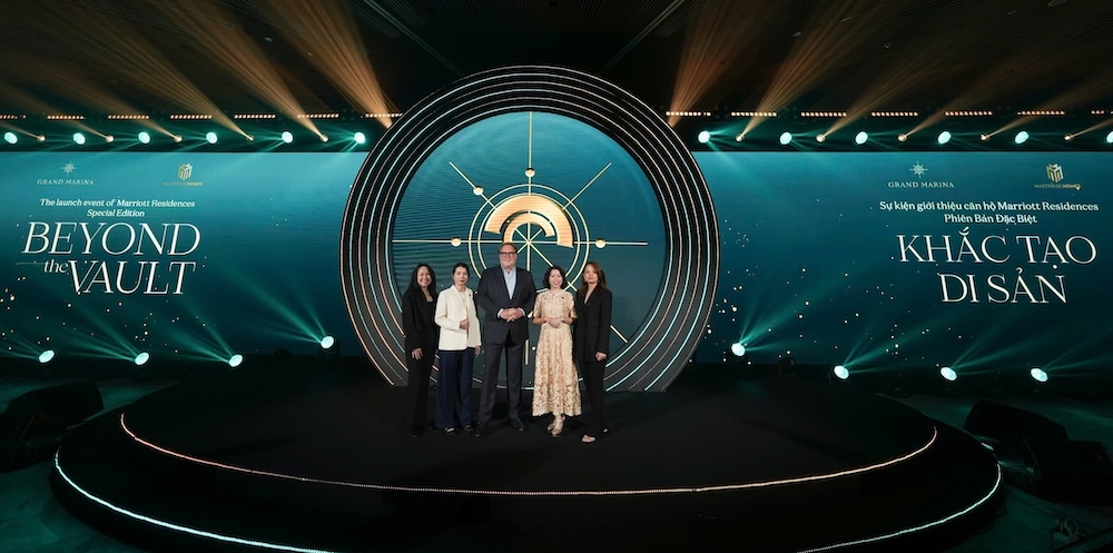 Masterise Homes ra mắt căn hộ Marriott Residences phiên bản đặc biệt tại Grand Marina, Saigon