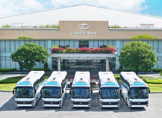 THACO Bus giữ vững vị thế dẫn đầu thị phần xe khách tại Việt Nam