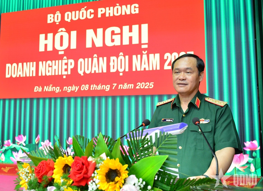 Thượng tướng Vũ Hải Sản chủ trì Hội nghị doanh nghiệp Quân đội năm 2025