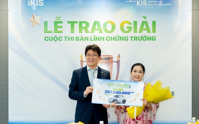 KIS: Vinh danh nhà đầu tư thắng giải “Bản lĩnh chứng trường” mùa 2 KIS: Vinh danh nhà đầu tư thắng giải “Bản lĩnh chứng trường” mùa 2