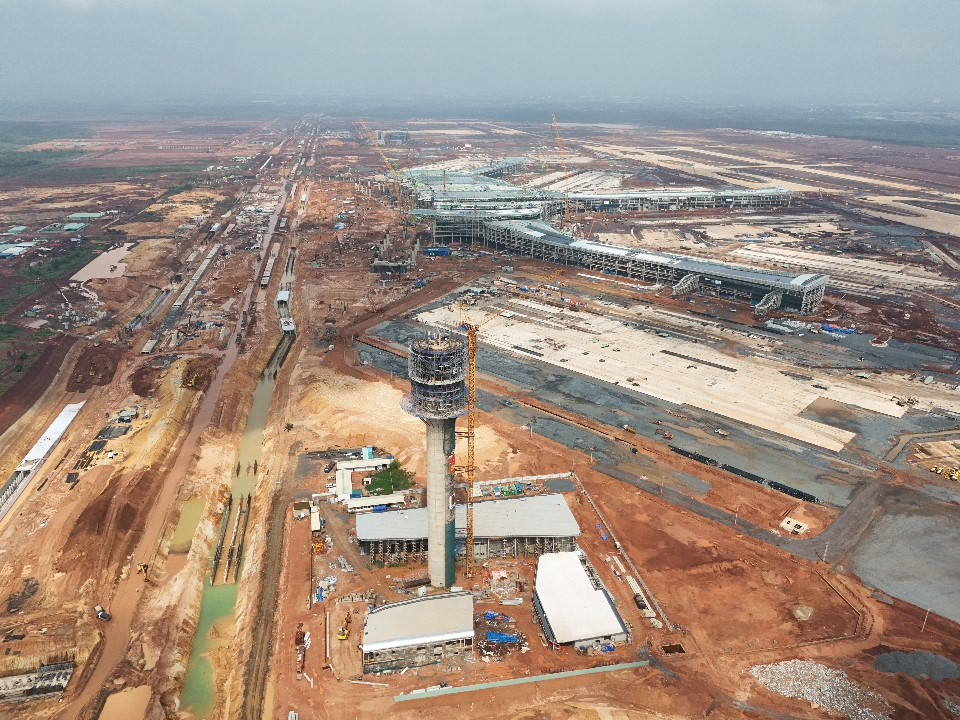 Nhiều hạng mục sân bay Long Thành hoàn thành cuối năm nay