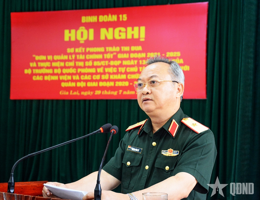 Binh đoàn 15: Xây dựng ngành tài chính phát triển toàn diện, vững chắc