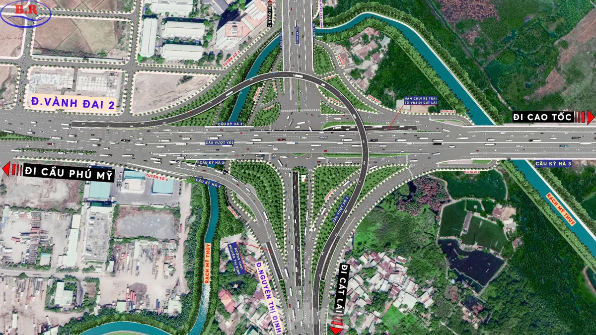 TPHCM: Nút giao ngàn tỉ thi công 9 năm chưa xong