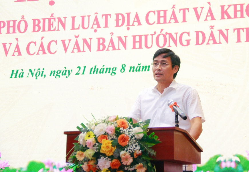 Đẩy mạnh tuyên truyền, phổ biến Luật Địa chất và Khoáng sản