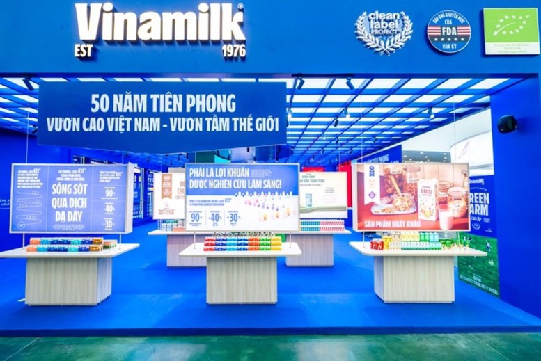 Vinamilk tạo điểm nhấn tại Triển lãm ’80 năm Hành trình Độc lập – Tự do – Hạnh phúc’