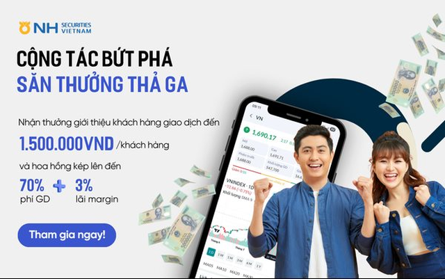 Săn thưởng hấp dẫn với chương trình “Đồng hành tăng trưởng cùng CTV” tại Chứng khoán NHSV