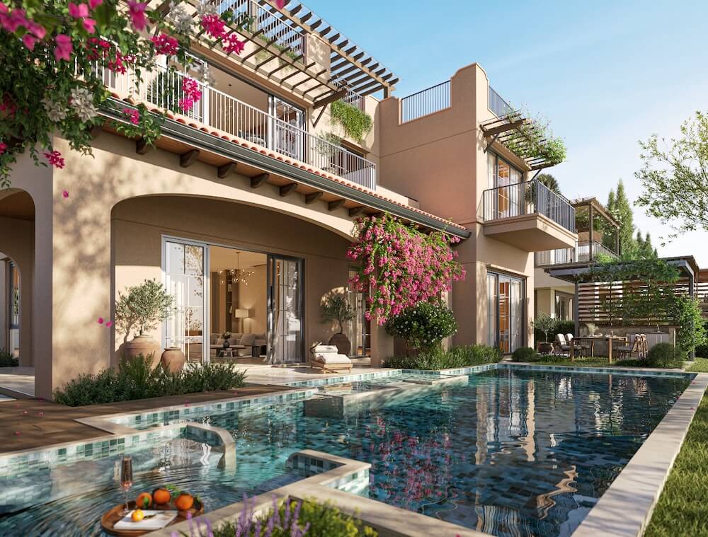 Cảm hứng Địa Trung Hải trong bộ sưu tập tư dinh The Pearl