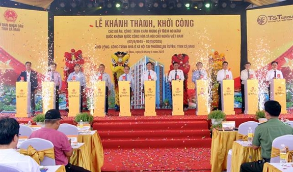 T&T Group khởi công công trình nhà ở xã hội tại Cà Mau