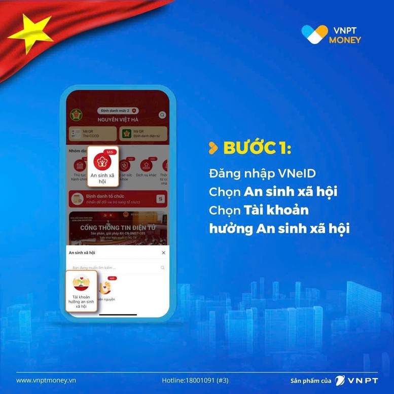 Nhận quà tặng 100.000 đồng dịp 2/9 với VNPT Money