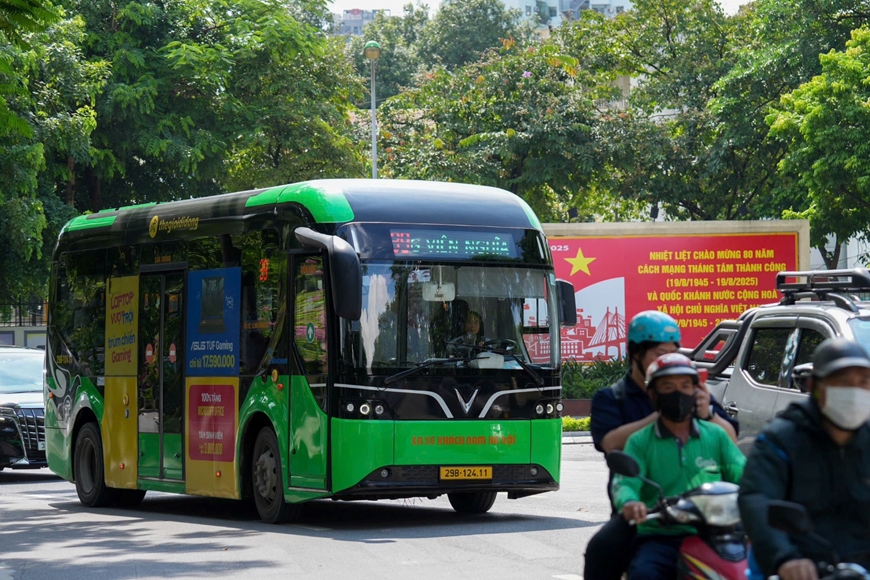 Sẵn sàng nhân lực, phương tiện xe buýt phục vụ dịp kỷ niệm 80 năm Quốc khánh 2-9