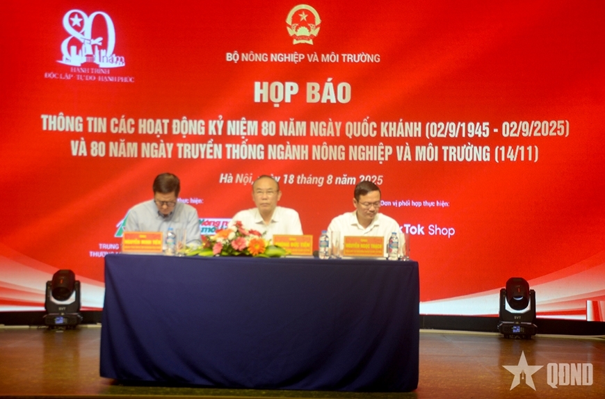 Tôn vinh thành tựu 80 năm ngành nông nghiệp và môi trường