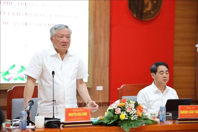 Phó thủ tướng Thường trực Nguyễn Hòa Bình: Tháo gỡ khó khăn, vướng mắc các dự án là nhiệm vụ trọng tâm