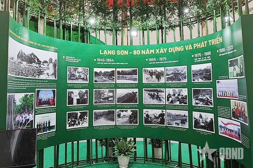 Điểm nhấn của Gian trưng bày của tỉnh Lạng Sơn tại Triển lãm thành tựu đất nước