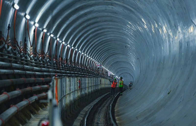 Tuyến metro Nhổn – ga Hà Nội tiến gần đích