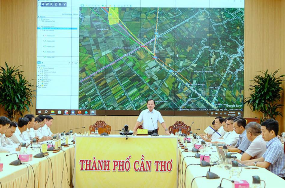 Cần Thơ sẽ làm đường vành đai phía Tây nối quốc lộ 91 với quốc lộ 80