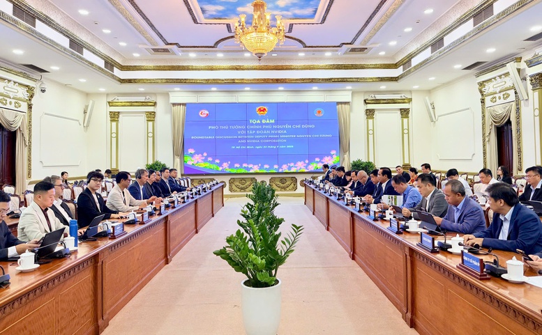 Phó Thủ tướng Nguyễn Chí Dũng: NVIDIA đồng hành cùng Việt Nam bứt phá và trỗi dậy về KHCN