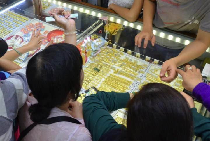 Giá vàng hôm nay (chiều 21-9): Vàng miếng cao nhất trong tuần