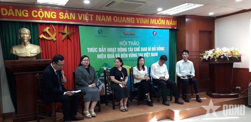 Thúc đẩy hoạt động tái chế bao bì đồ uống hiệu quả và bền vững tại Việt Nam