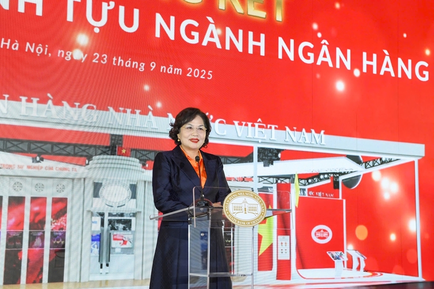 Ngành ngân hàng góp phần vào thành công chung của Triển lãm thành tựu đất nước