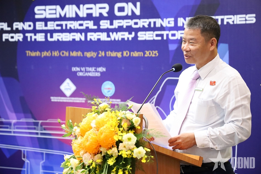 Tăng cường liên kết các doanh nghiệp cơ khí – điện cho ngành đường sắt đô thị