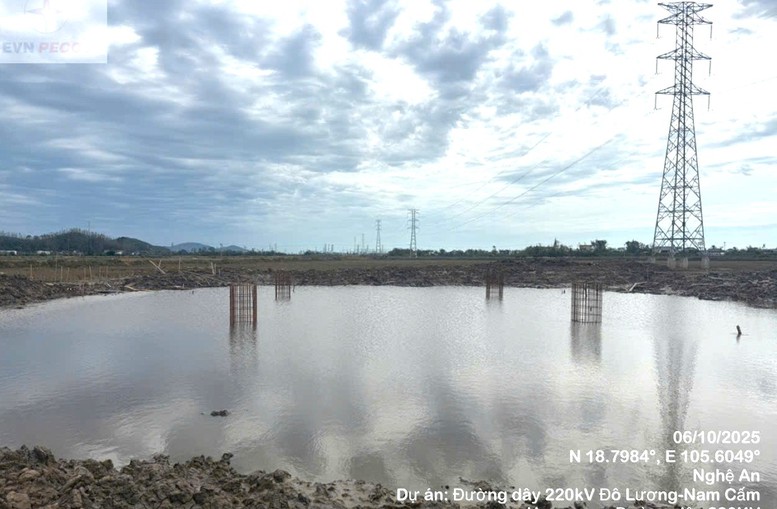 Tăng tốc thi công cụm dự án truyền tải điện phục vụ nhập khẩu điện từ Lào