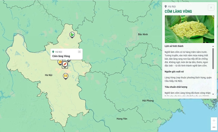 Bản đồ Nông sản Việt – bức tranh nông sản tiêu biểu của 34 tỉnh, thành phố