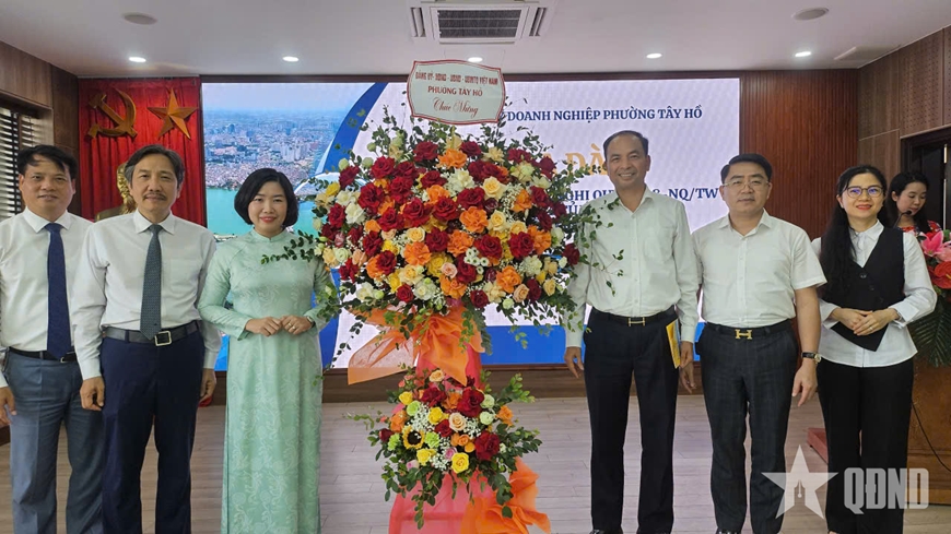 Doanh nghiệp tư nhân phường Tây Hồ chung tay phát triển kinh tế địa phương